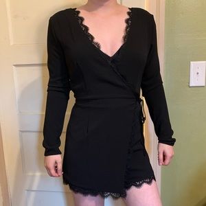 Black Mini short Dress